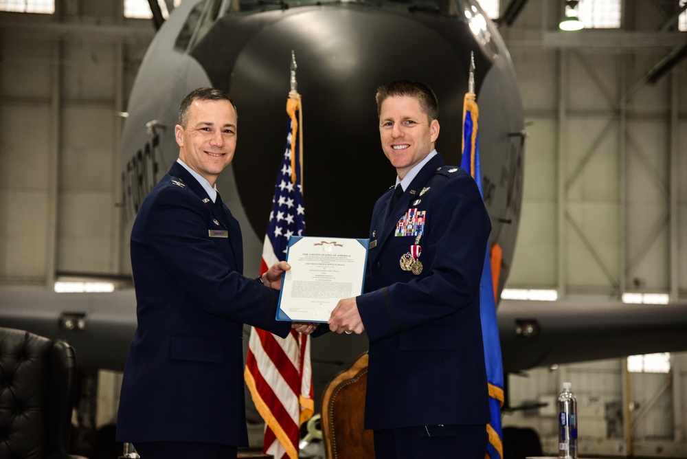 349th ARS Change of Command