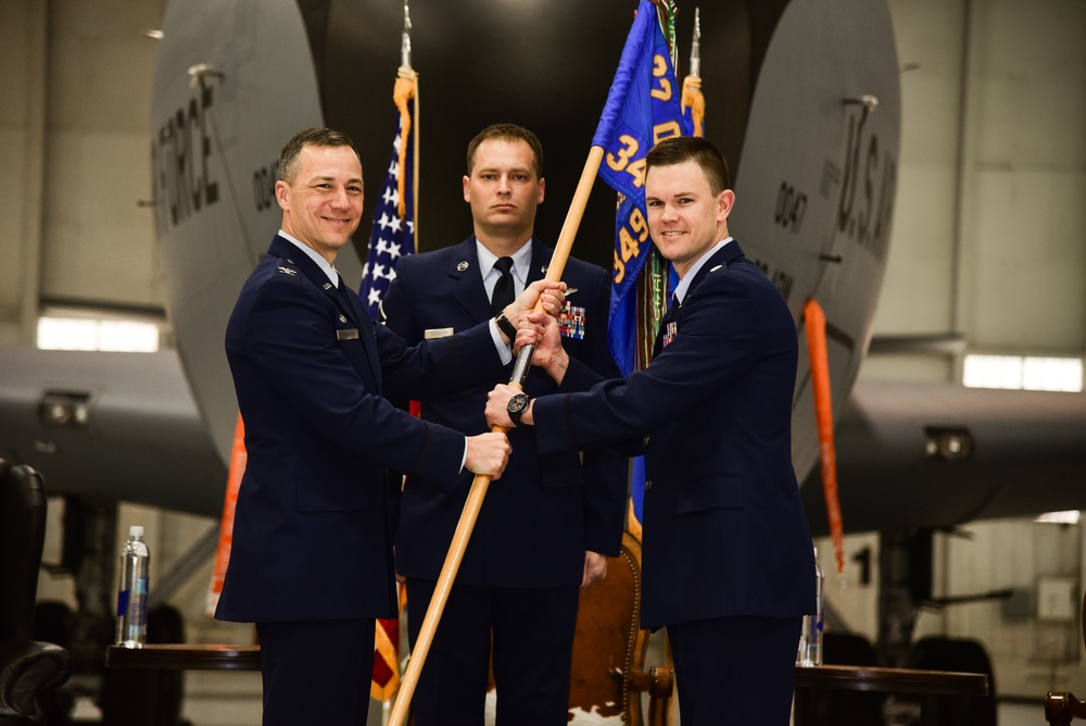 349th ARS Change of Command