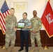 Sean Sackett is USACE POD's employee of the quarter