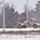 Vehicle training ops in January snow at Fort McCoy