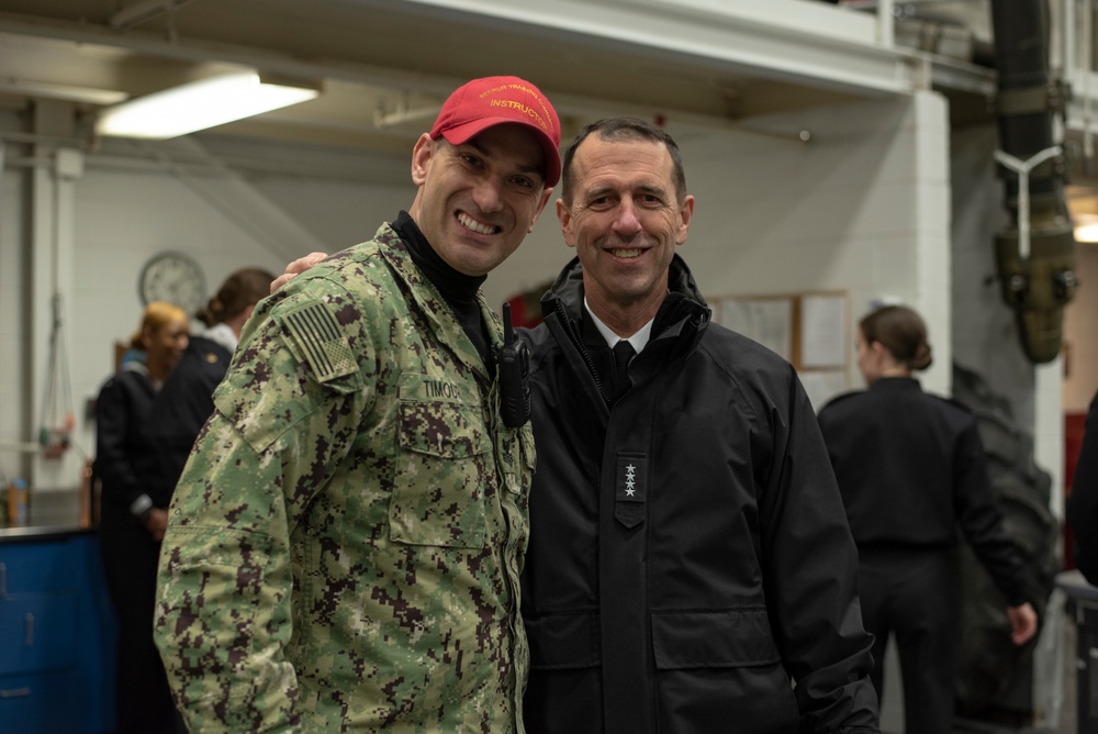 CNO and MCPON tour RTC