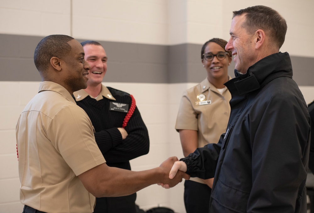 CNO and MCPON tour RTC