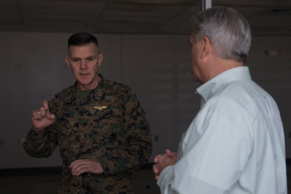 Lt. General Jansen Visit