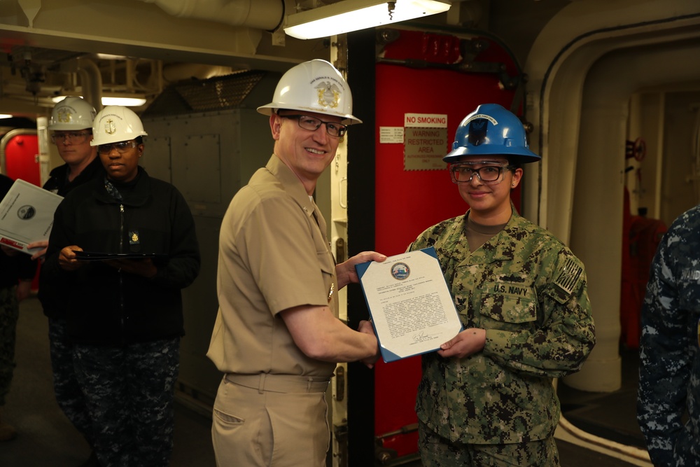 Combat Systems Awards-an-Quarters