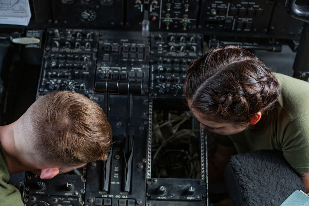 Keeping birds flying high; aviation maintenance in VMGR-152