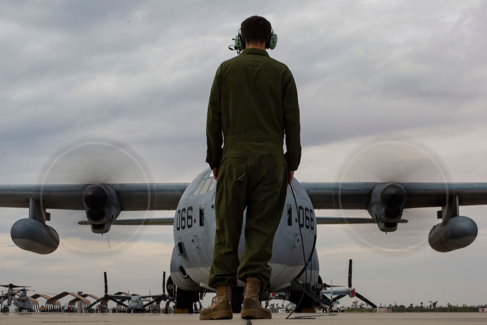 Keeping birds flying high; aviation maintenance in VMGR-152