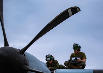 Keeping birds flying high; aviation maintenance in VMGR-152