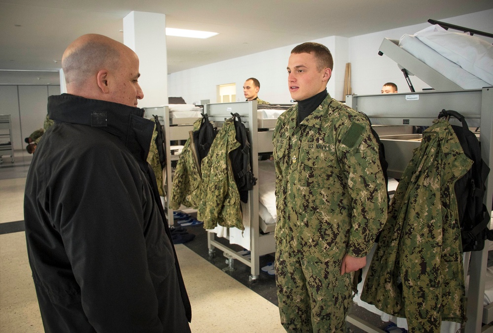 CNO, MCPON visit RTC Great Lakes