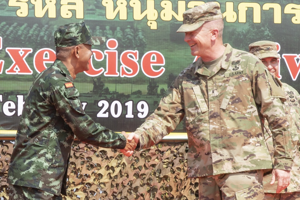 U.S. and Royal Thai Army soldiers begin bilateral exercise