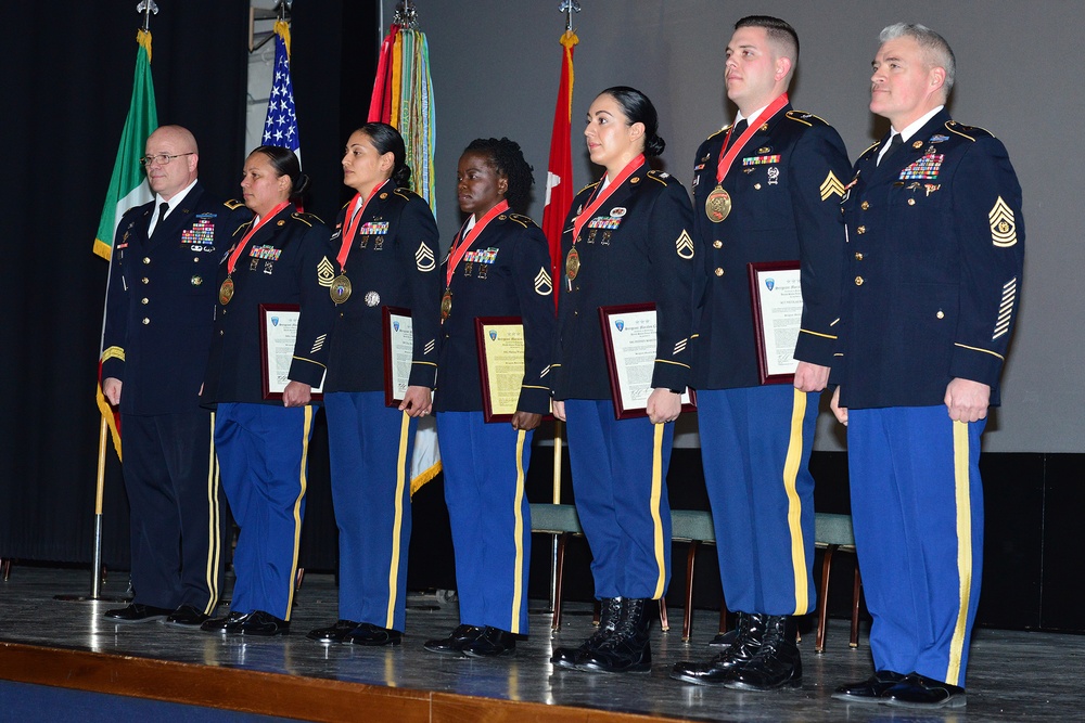 Sergeant Morales Club Induction Ceremony