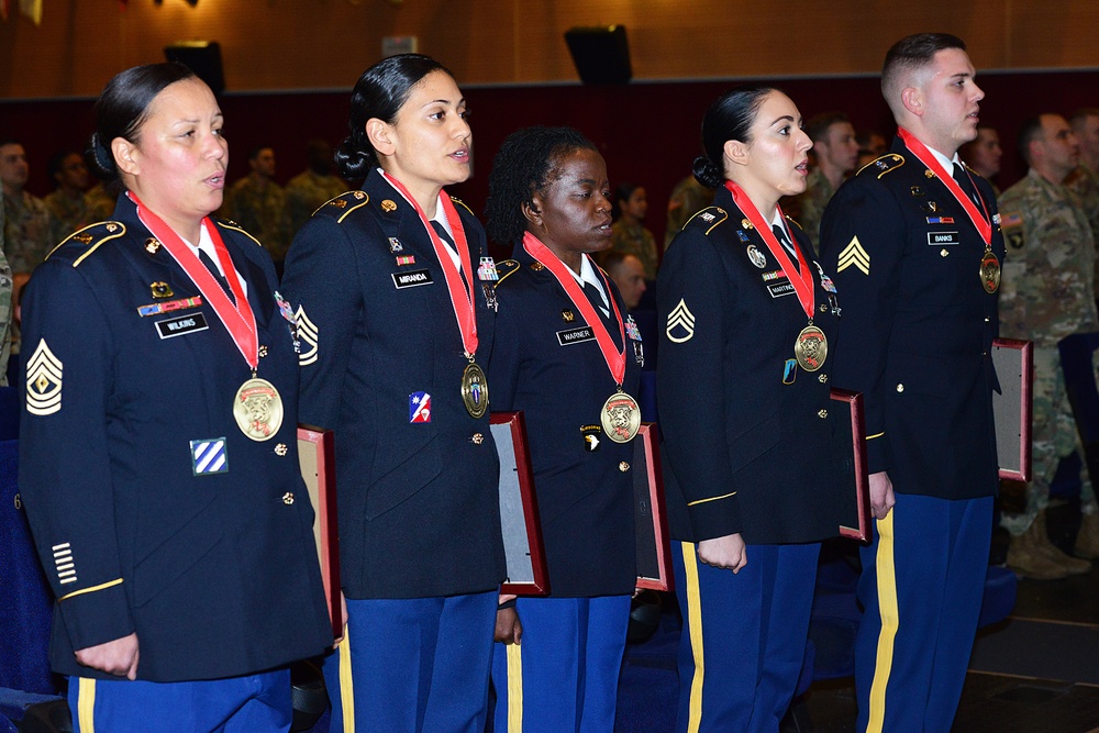 Sergeant Morales Club Induction Ceremony