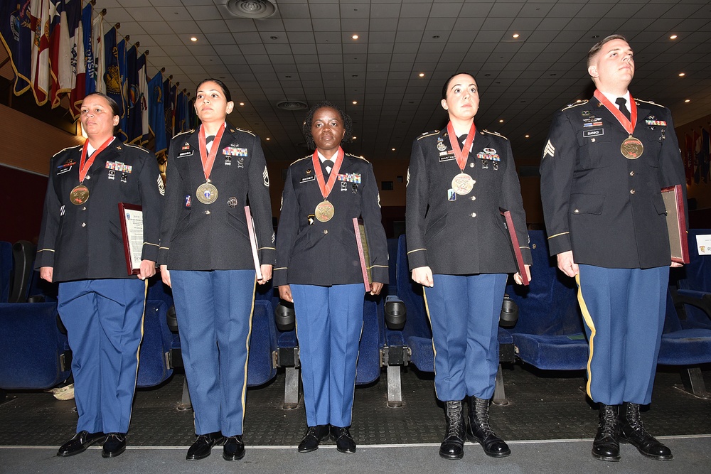 Sergeant Morales Club Induction Ceremony