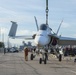 GHWB Sailors Offload Aircraft