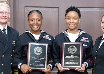 2018 Legalman of the Year and Sailor of the Year