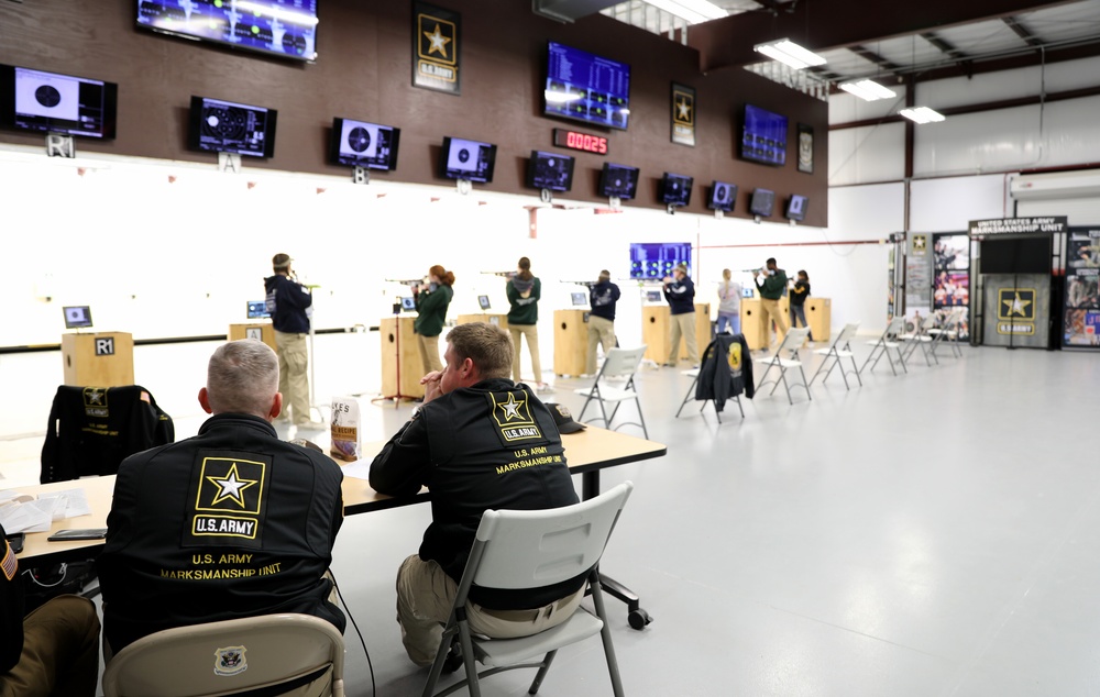 U.S. Army Marksmanship Unit hosts junior rifle competition