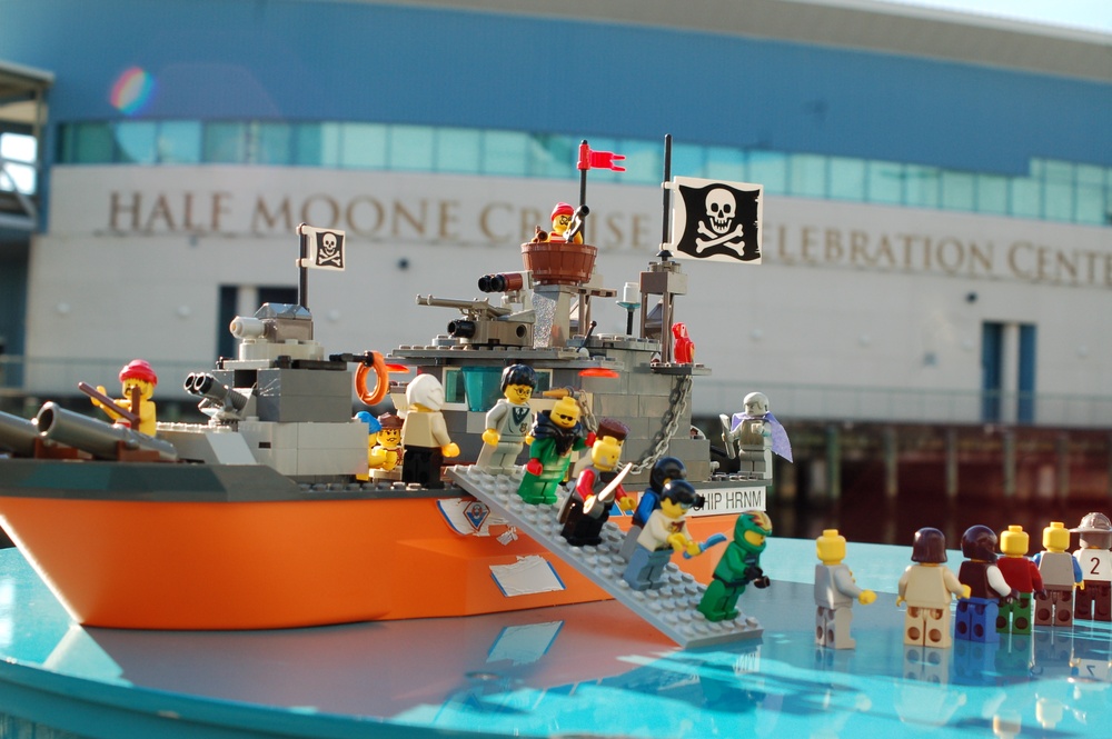 LEGO ship model