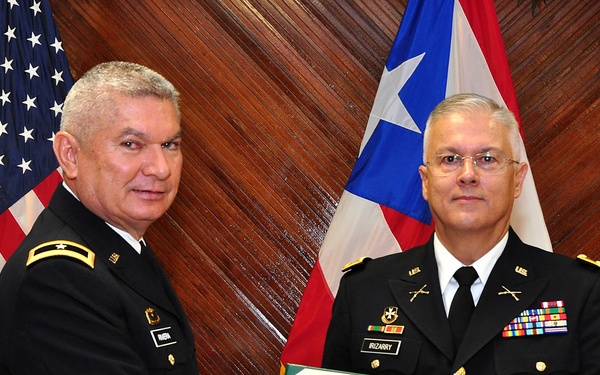 Puerto Rico National Guard celebrates promotion ceremony
