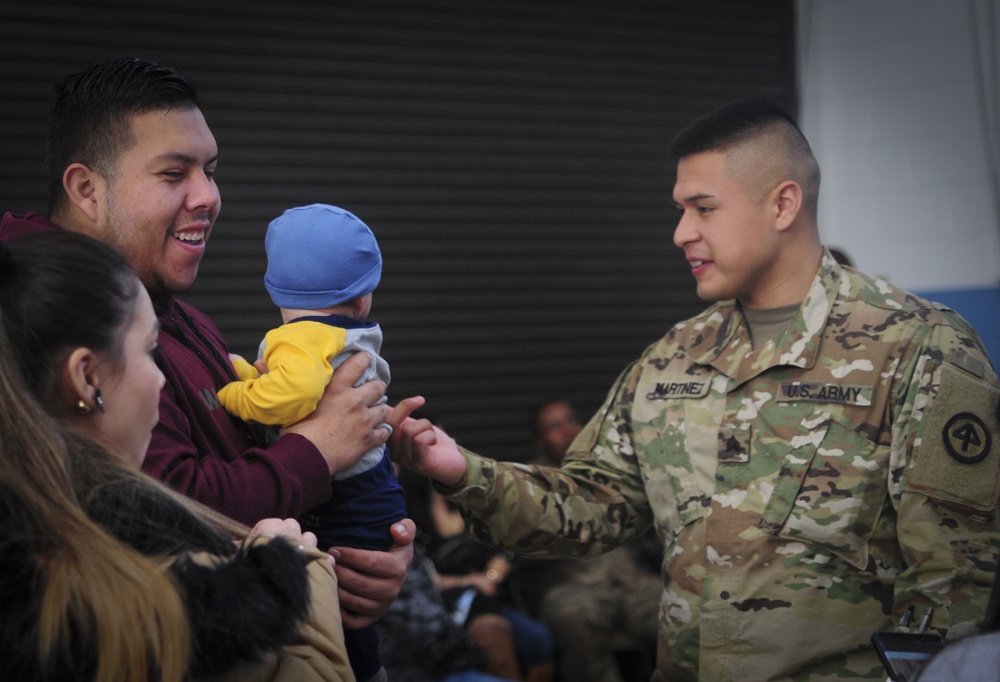 B Company, 1-114th Infantry Regiment, 44th Infantry Brigade Combat Team Farewell Ceremony