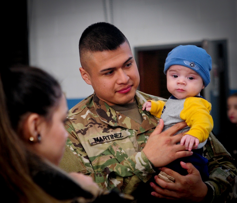 B Company, 1-114th Infantry Regiment, 44th Infantry Brigade Combat Team Farewell Ceremony