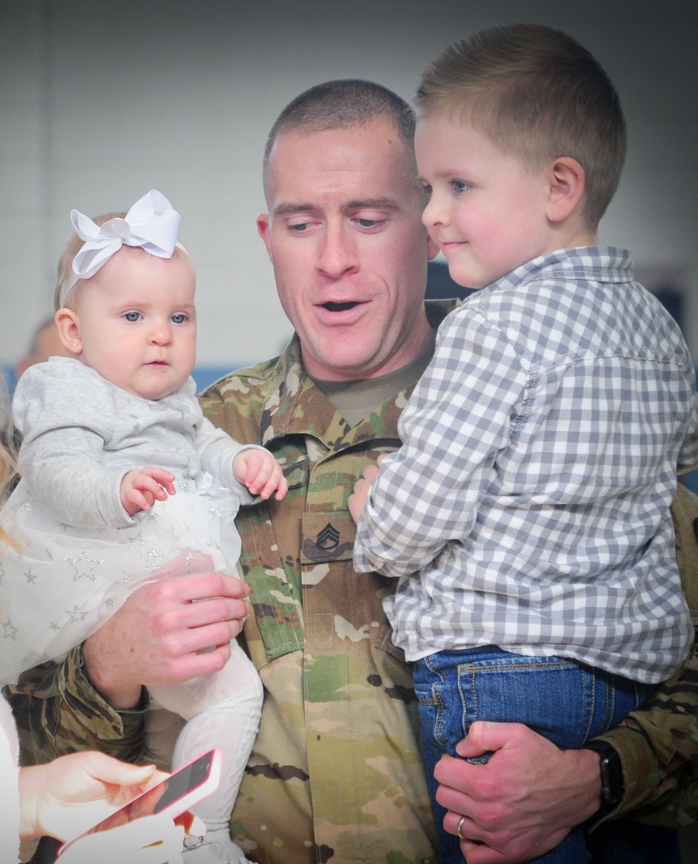 B Company, 1-114th Infantry Regiment, 44th Infantry Brigade Combat Team Farewell Ceremony