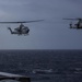 USS Arlington Commanding Officer, Marines take flight in Hueys and Cobras