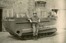 World WAr II Soldier donates to museum