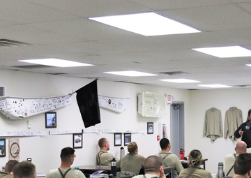 Cold-Weather Operations Course students learn how to prevent cold-weather injuries during Fort McCoy training