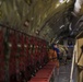 A KC-135 Stratotanker crew chief prepares his aircraft