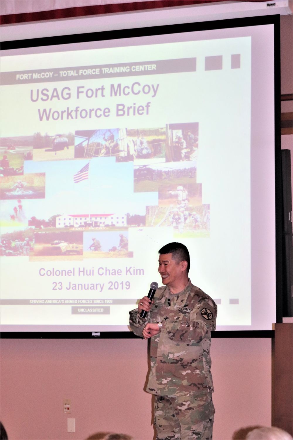 2019 Garrison Commander Workforce Briefings held at Fort McCoy