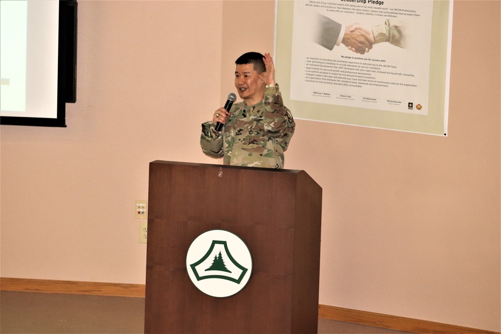 2019 Garrison Commander Workforce Briefings held at Fort McCoy