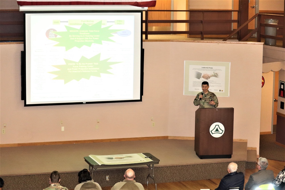 2019 Garrison Commander Workforce Briefings held at Fort McCoy