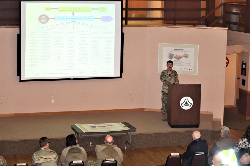 2019 Garrison Commander Workforce Briefings held at Fort McCoy