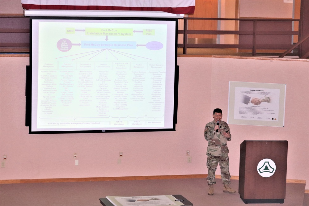 2019 Garrison Commander Workforce Briefings held at Fort McCoy