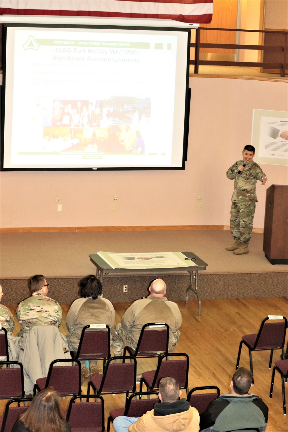 2019 Garrison Commander Workforce Briefings held at Fort McCoy