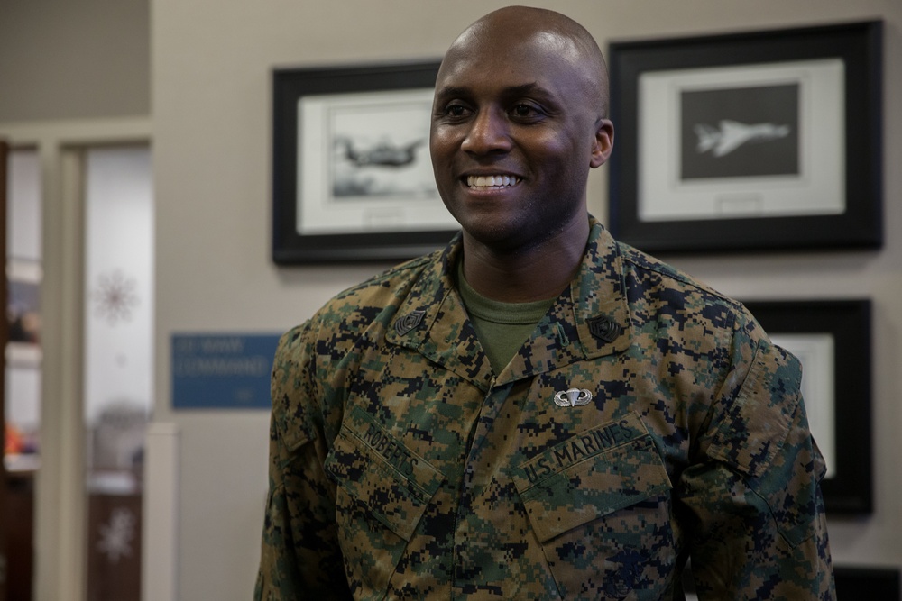 Marine Valdosta Native frocked to Master Gunnery Sergeant