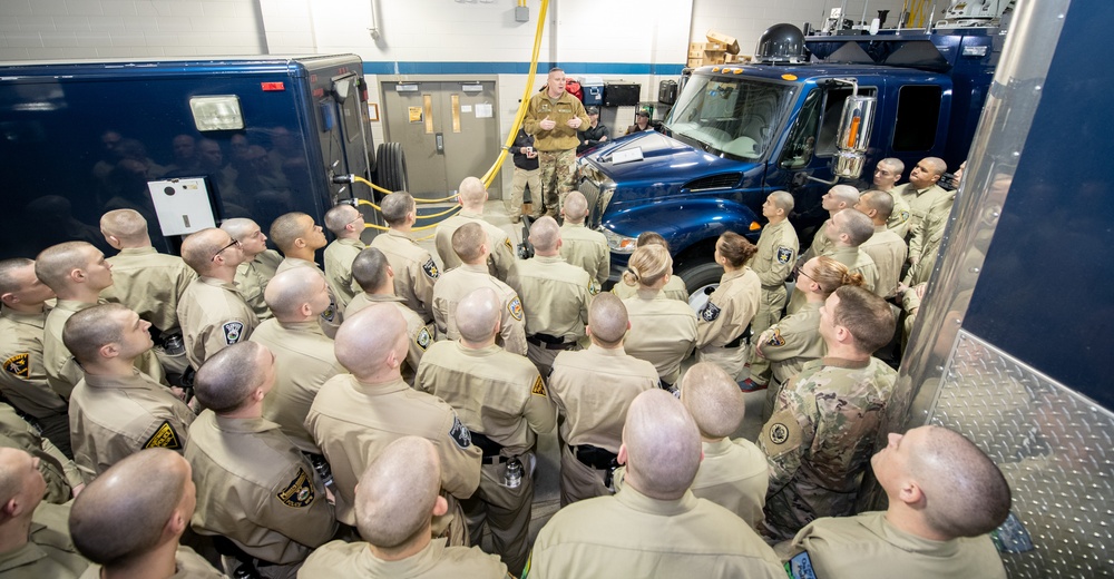 West Virginia National Guard Civil Support Team (CST) supports West Virginia State Police Academy