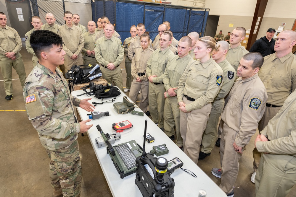 West Virginia National Guard Civil Support Team (CST) supports West Virginia State Police Academy