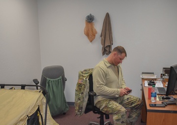 503rd MP Bn Sets Up at Davis-Monthan