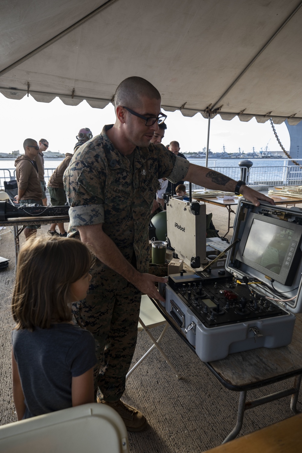 MCBH EOD takes part in Living History Day