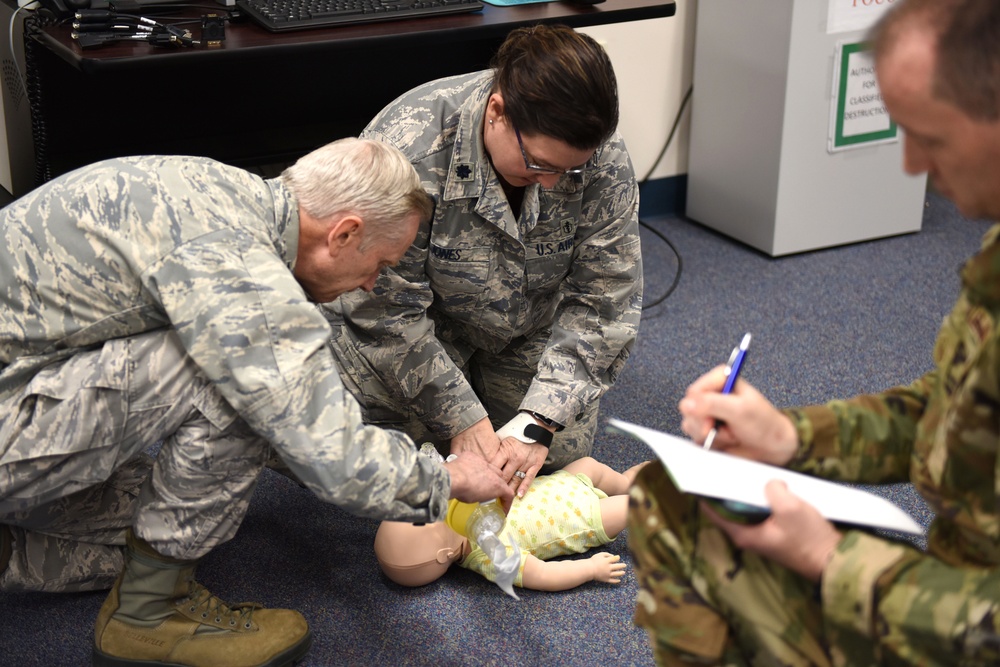 168th MDG completes BLS CPR course