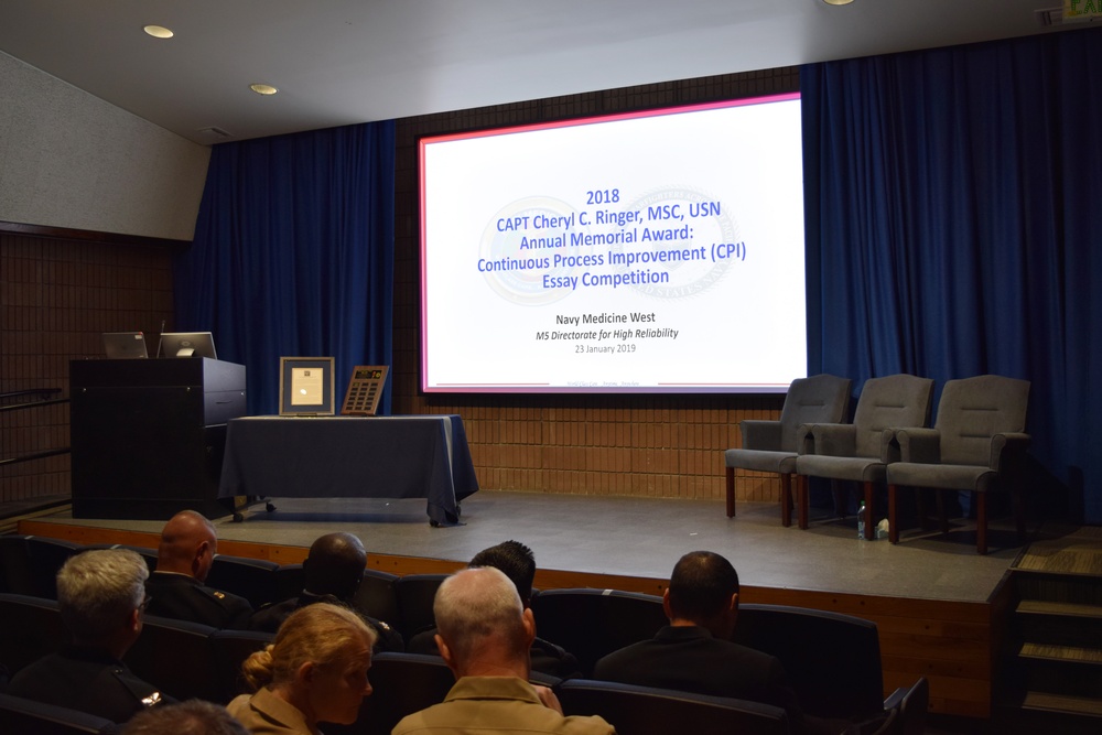 Navy Medicine West Presents Inaugural Captain Cheryl C. Ringer Memorial Award