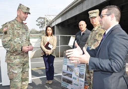 Senior Corps’ official tours civil works projects in the Golden State