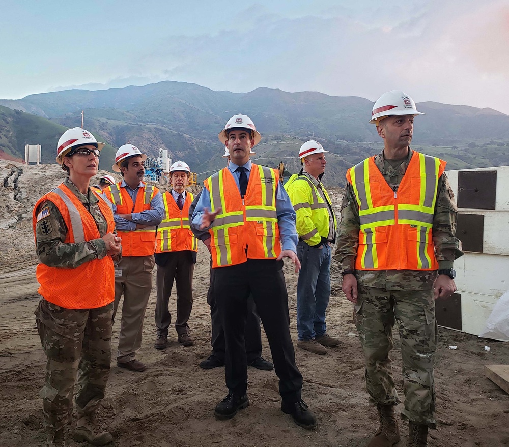 Senior Corps’ official tours civil works projects in the Golden State