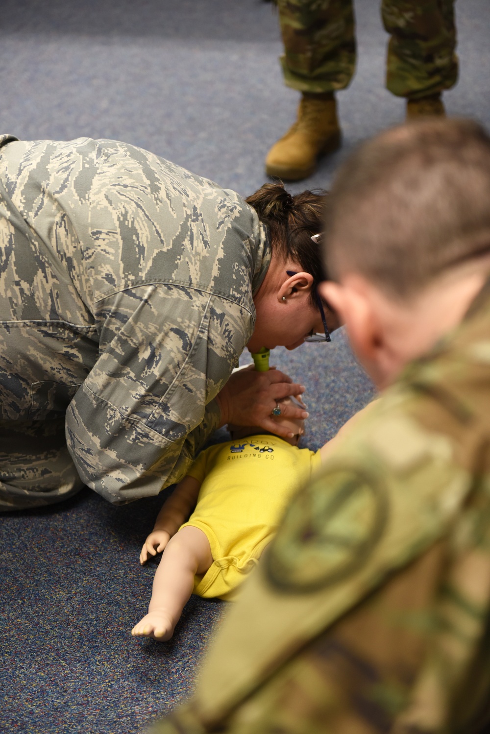 168th MDG completes BLS CPR course