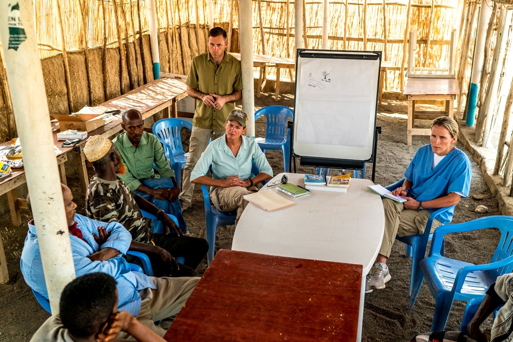 U.S. Army Veterinarians Promote Livestock Health In Rural Djibouti