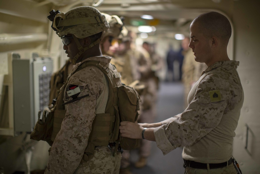 Bravo Co. Pre-Combat Checks and Inspections