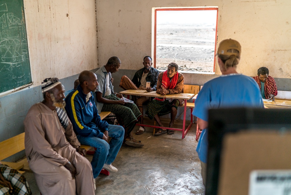 U.S. Army Veterinarians Promote Livestock Health In Rural Djibouti