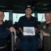 U.S. Sailor receives Sailor of the Say award