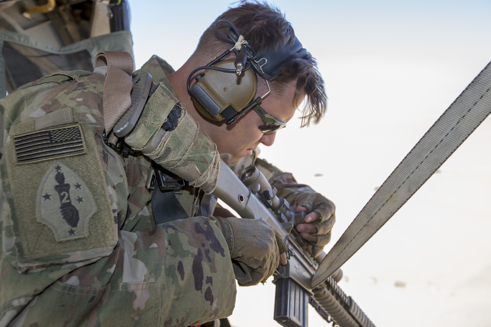 2-137 IN Conducts Aerial Sniper Exercise