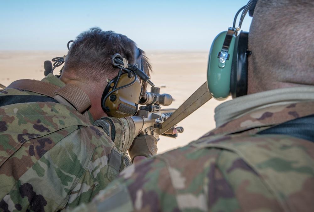 2-137 IN Conducts Aerial Sniper Exercise